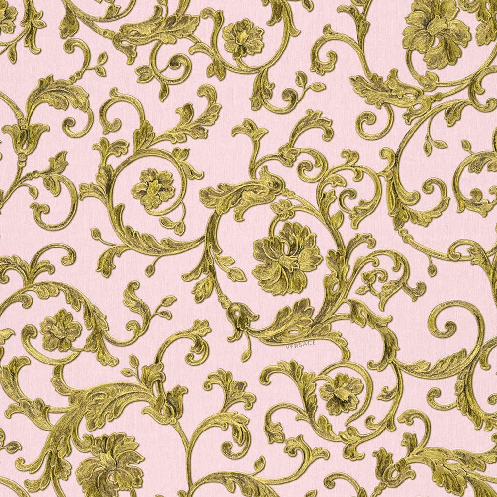 A.S. Creation Versace 3 | 343264 | Vliestapete Vintage | 0.70 m x 10.05 m | Grün