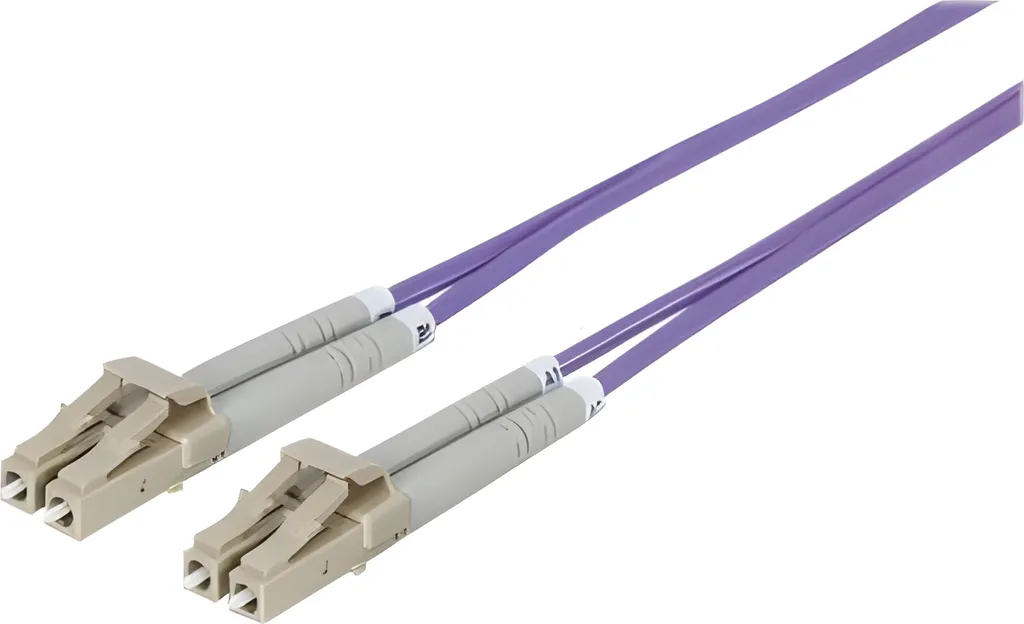 Évitez les Pertes de Signal avec ce Câble Fibre Optique LC/LC OM4 5m
