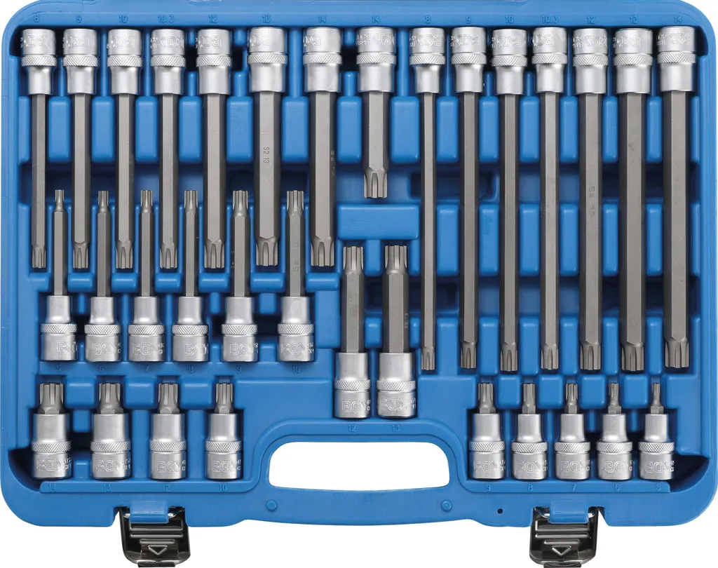 Assortiment de Douilles Ribe 32 pièces pour Mécanique Auto 1/2