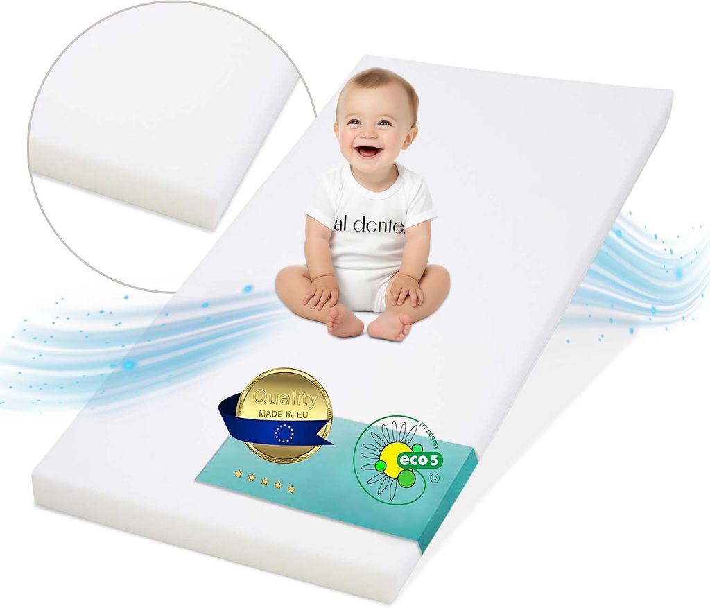 Best For Kids PUR Kindermatratze 80x120x10 cm RG25/44 Produktbild 