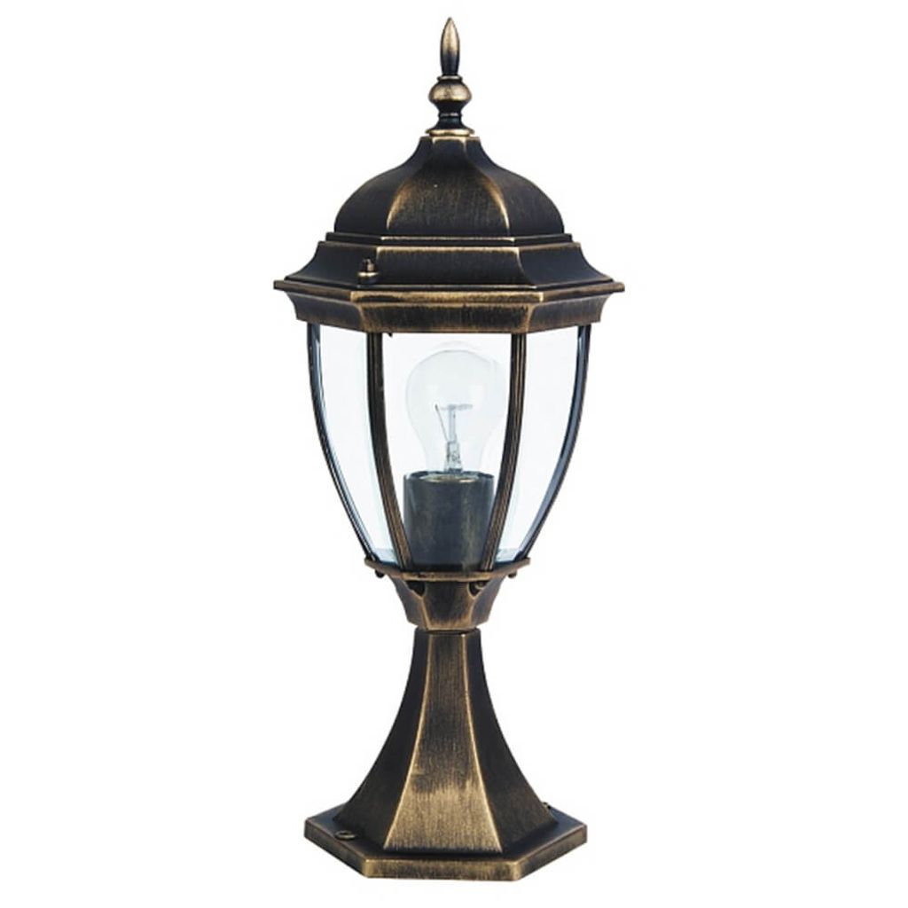 Rabalux 8383 Außenstehleuchte Toronto, E27, gold, rund, Klassisch, ø205mm