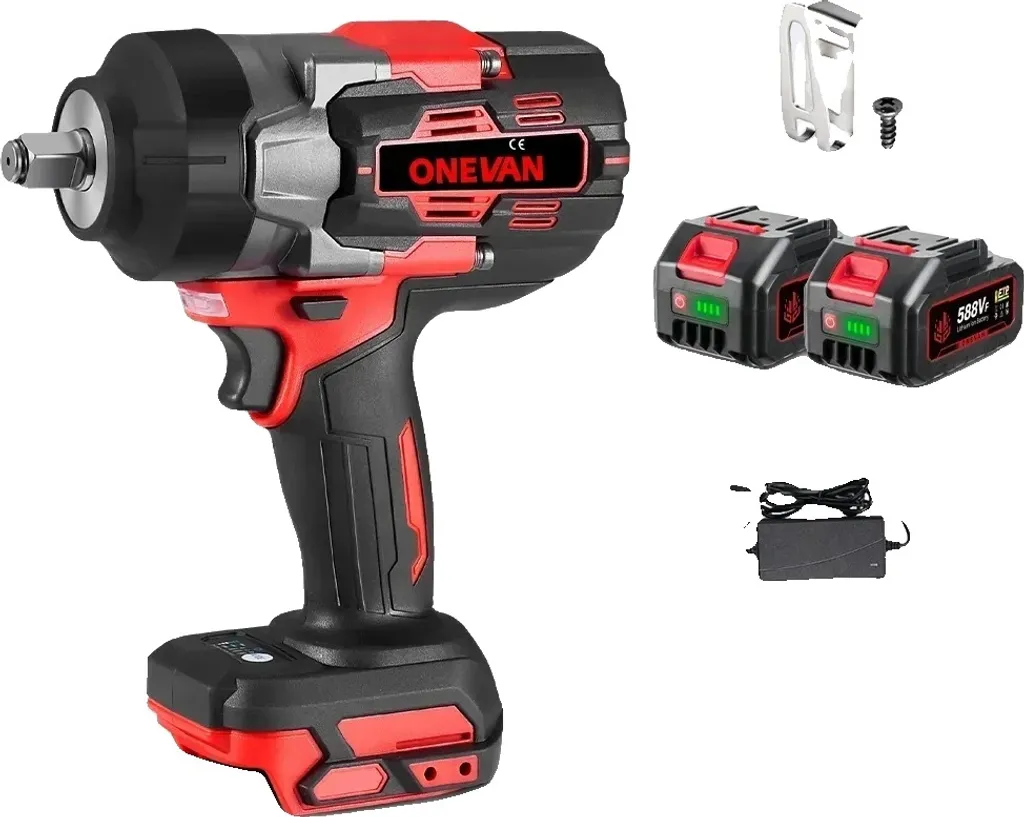 Clé à chocs moteur Brushless 2800Nm 2800W avec pack de batteries A