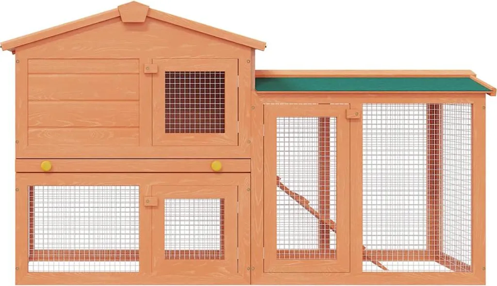 Offerta Conigliera vidaXL XXL Legno | Gabbia Esterna Multi-Roditore