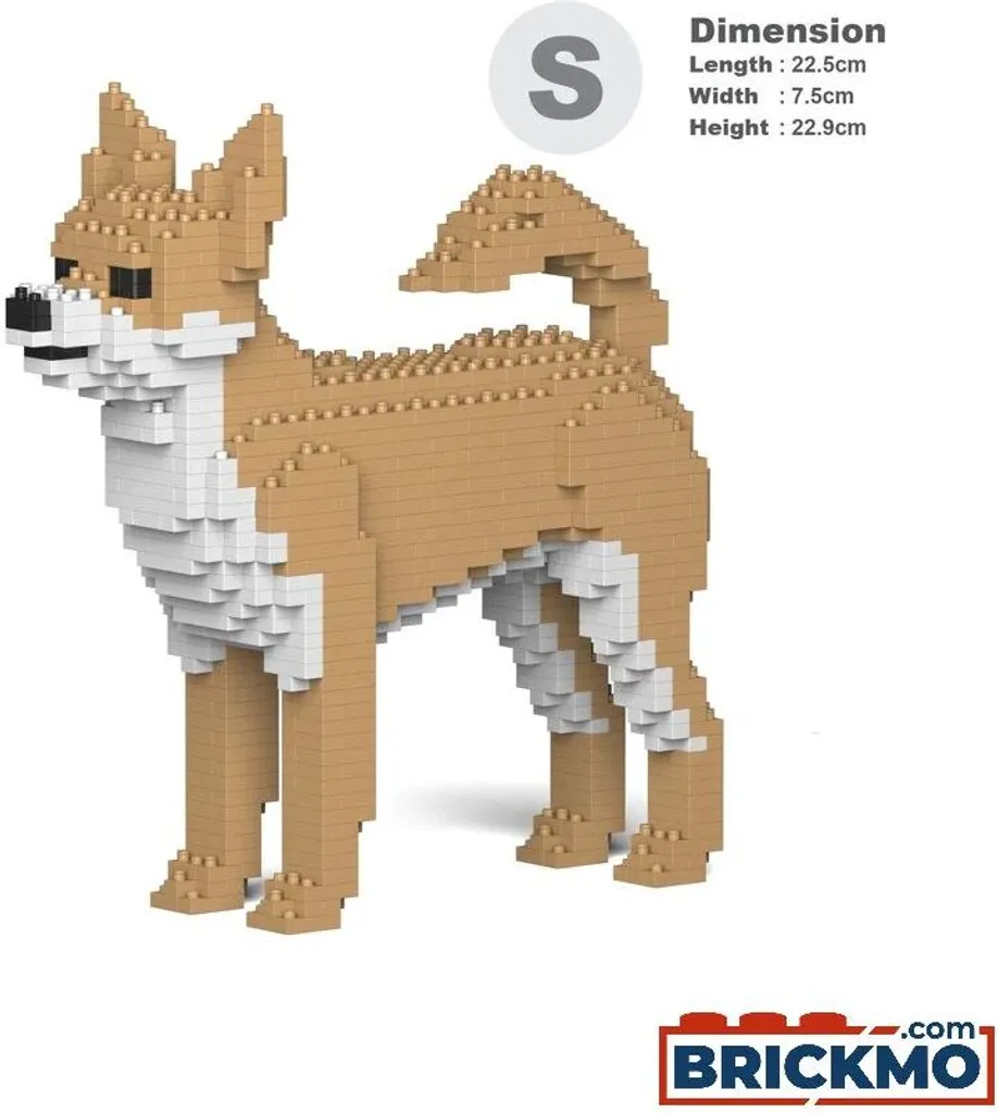 Puzzle 3D Chihuahua Robuste : Blocs JEKCA avec Système Anti-Effondrement