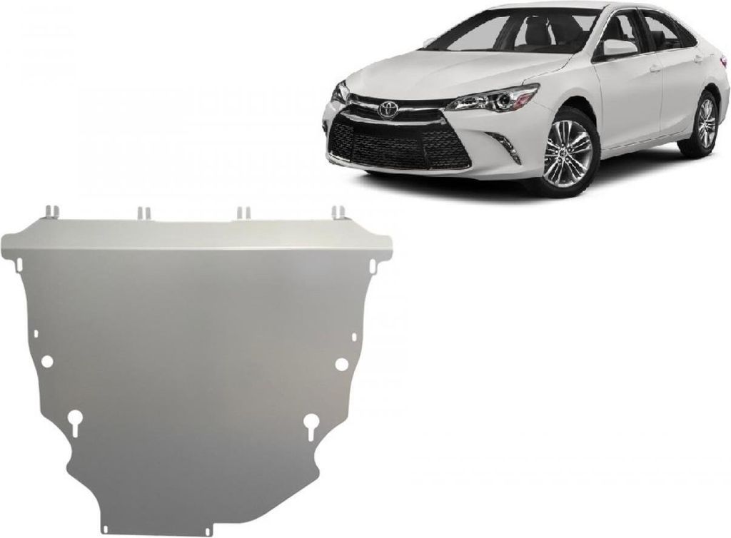 Stahl Unterfahrschutz für Motor aus Aluminium für Toyota Camry