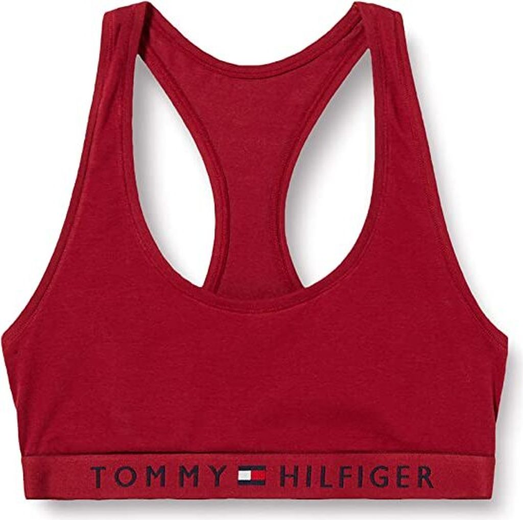 Tommy Hilfiger Bralette / Bustier / Top / Sport-Top 2037 Dunkelrot Größe: S