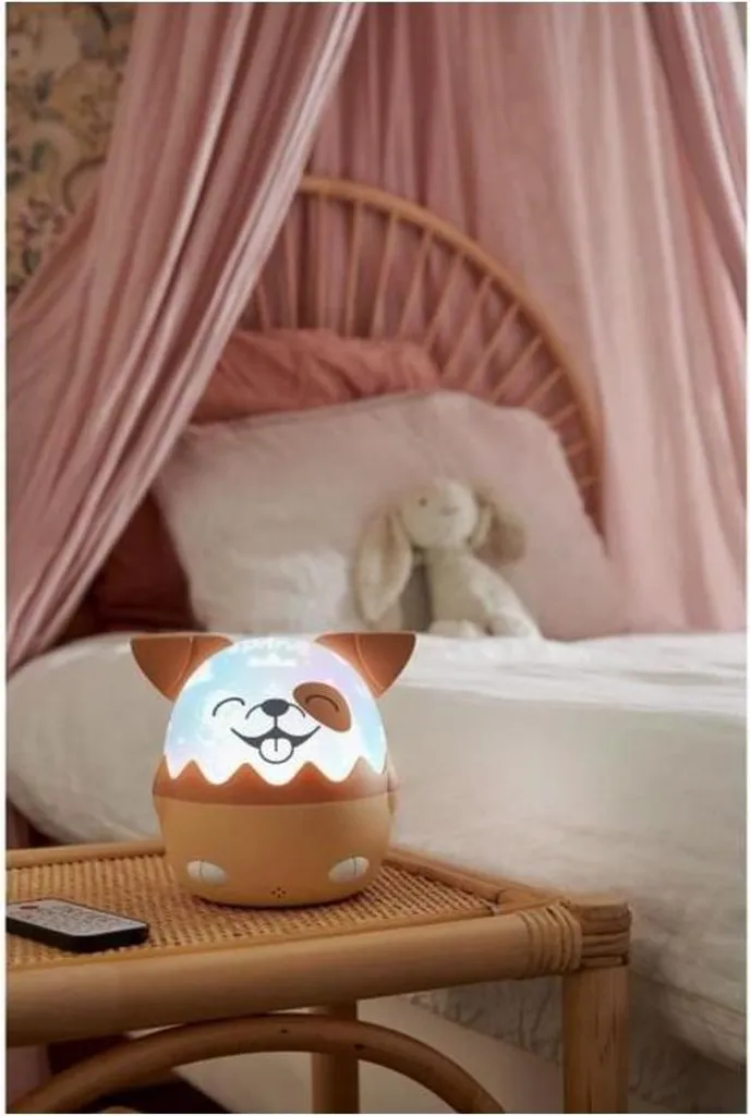 Lampada notturna musicale senza fili BigBen con proiezione Gatto Mia
