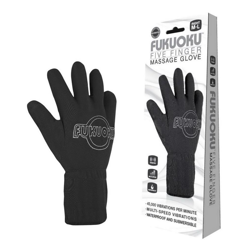 FUKUOKU Glove Massage-Handschuh black Produktbild 