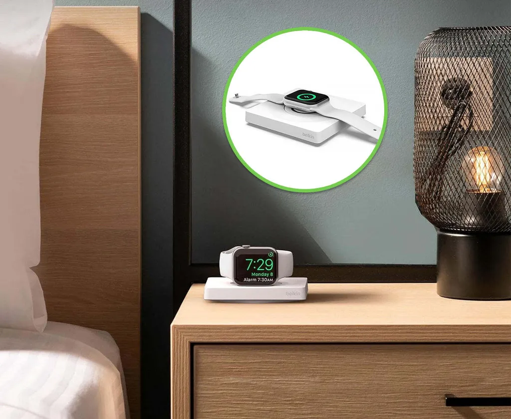 Chargeur rapide blanc Belkin BOOST CHARGE PRO induction pour Apple Watch - 12