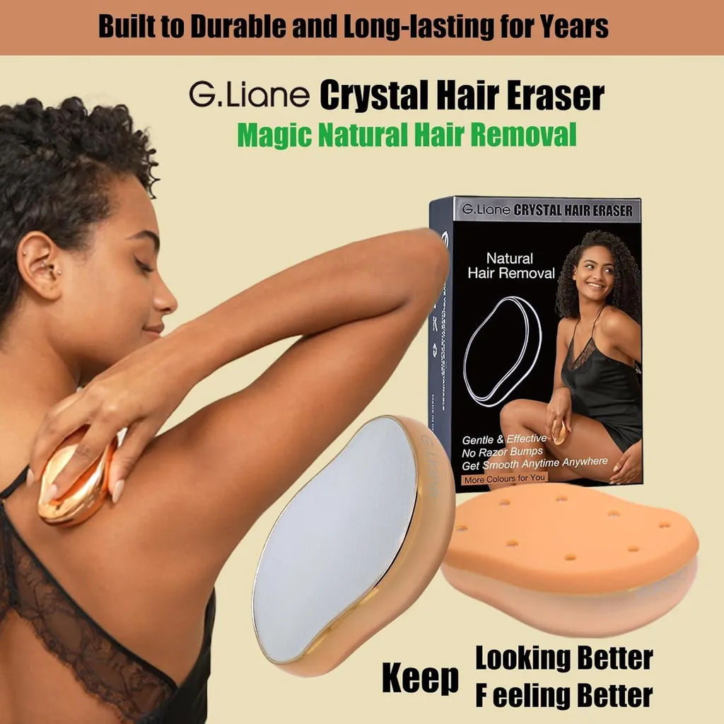 Crystal Hair Eraser Portatile: Depilazione Rapida per Gambe e Braccia - 2