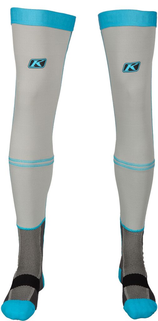 Klim Aggressor -1.0 Knee Brace Socken, grau/blau, M
