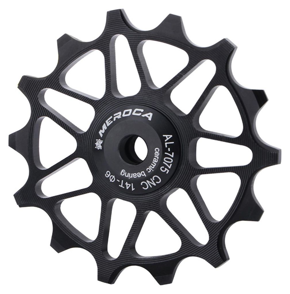 Fahrrad-Schaltwerksrolle, robust, korrosionsbeständig, rostfrei, 12T/14T, für MTB