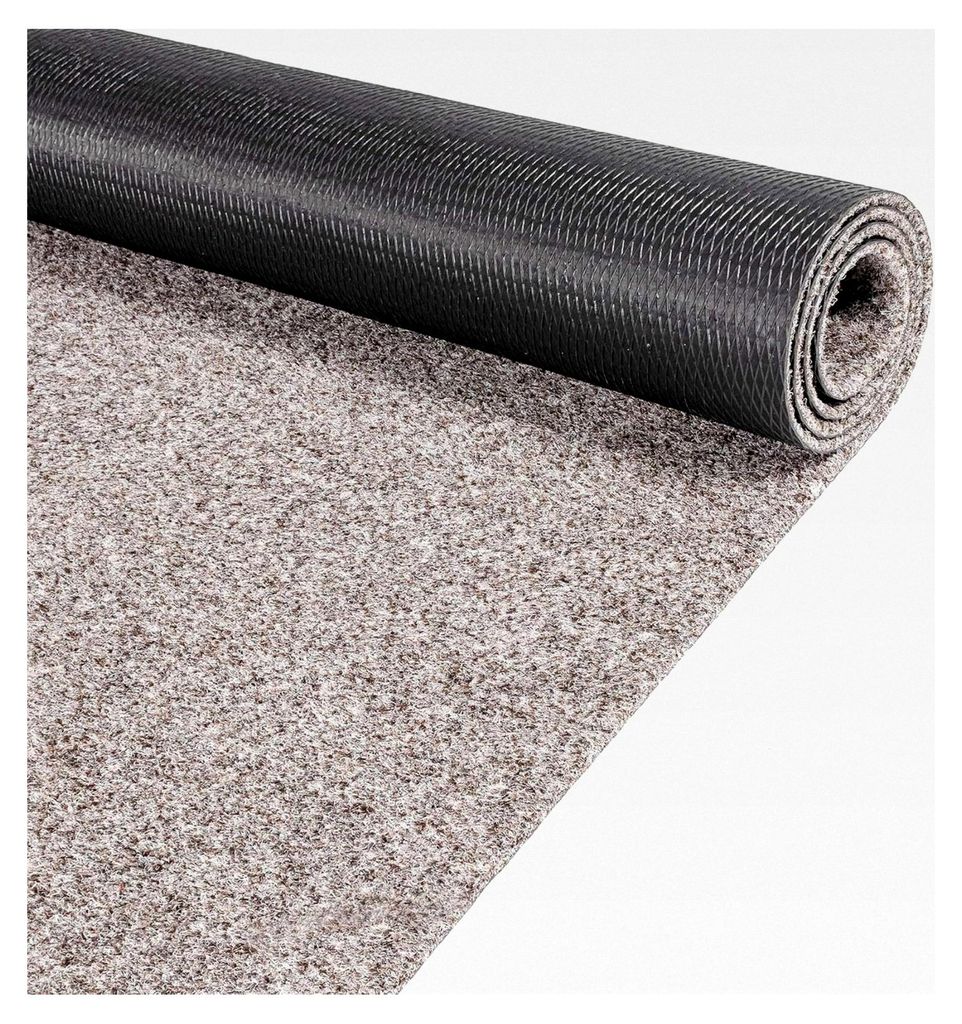 Teppichläufer Schmutzfangmatte Sauberlaufmatte Fußmatte für Innen und Außen Flur Eingang Oskar 120 x 80 cm Beige