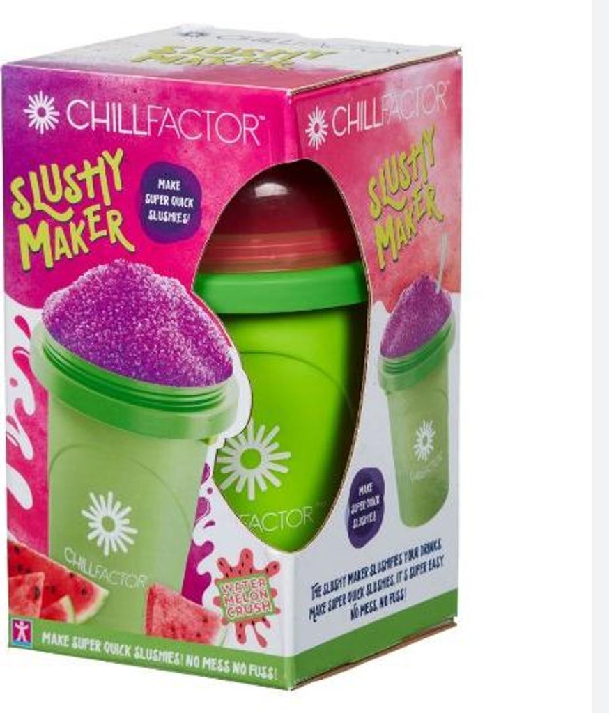Chillfactor Slushy Maker fruchtiger Wassermelonen-Crush | 3 Stück