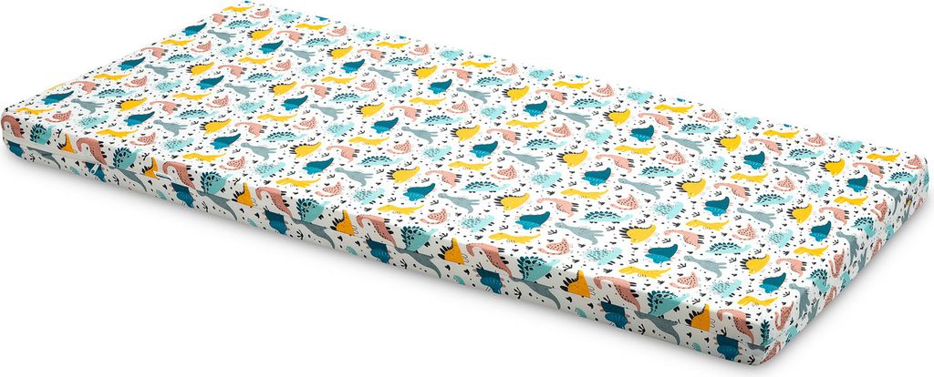 Nd33_Sillo-01709: Dino's slaapzak voor babybed, maat 120 Productafbeelding 