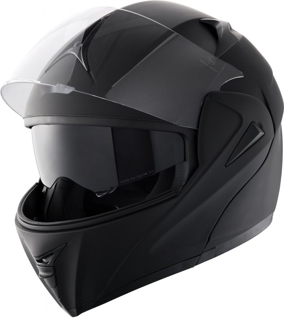 Motorradhelm Motocrosshelm XL 61cm unmaskiert mit Bluetooth - Hohe Qualität Helm für Motorradfahrer