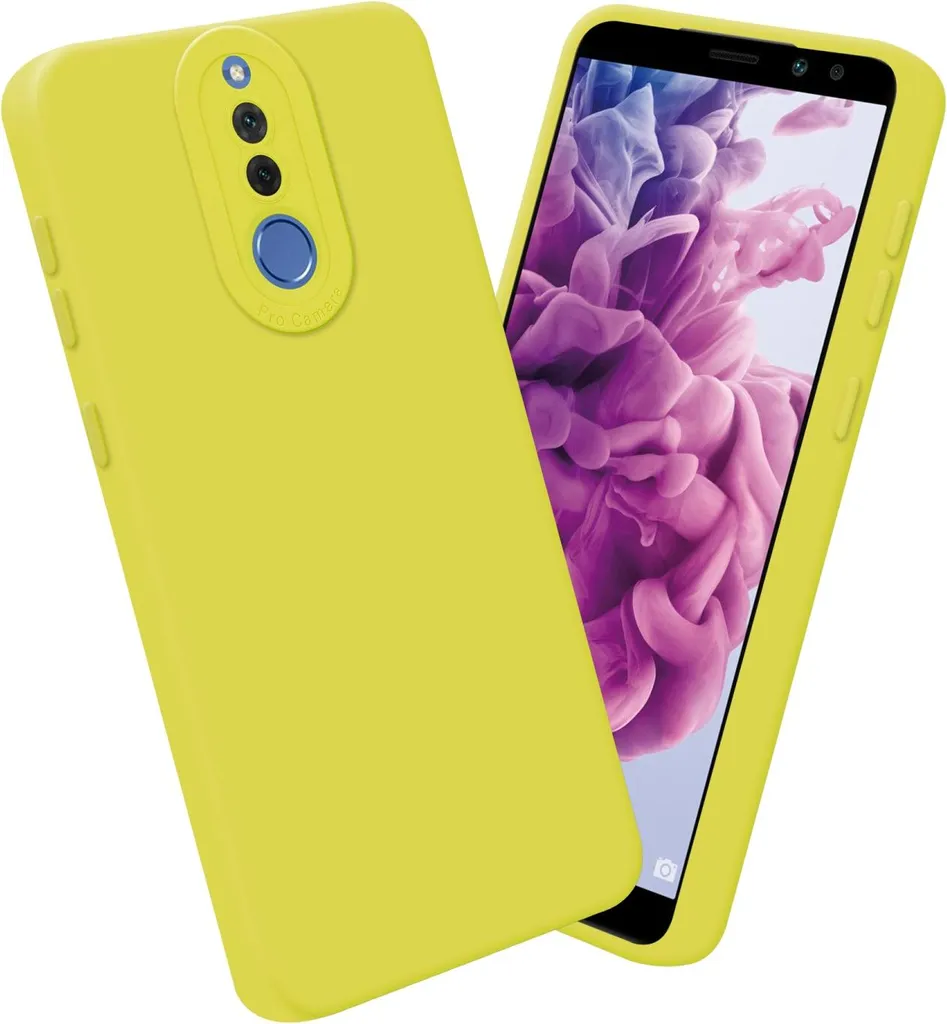 Analisi Cover Cadorabo Huawei Mate 10 Lite TPU Giallo Protettiva - 3