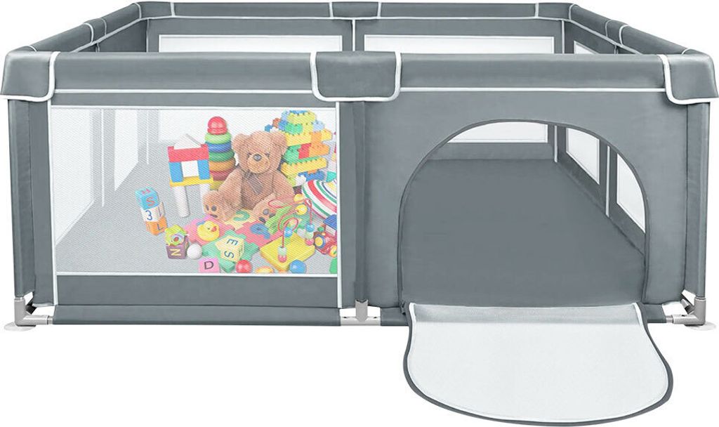 Baby Laufgitter Faltbar 180x150cm,Rutschfester Produktbild 