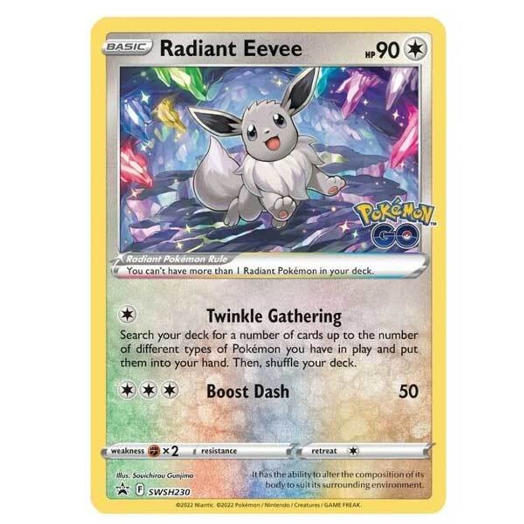 Pokémon TCG: Pokémon GO - Radiant Eevee Premium Collection Obrázok produktu 6