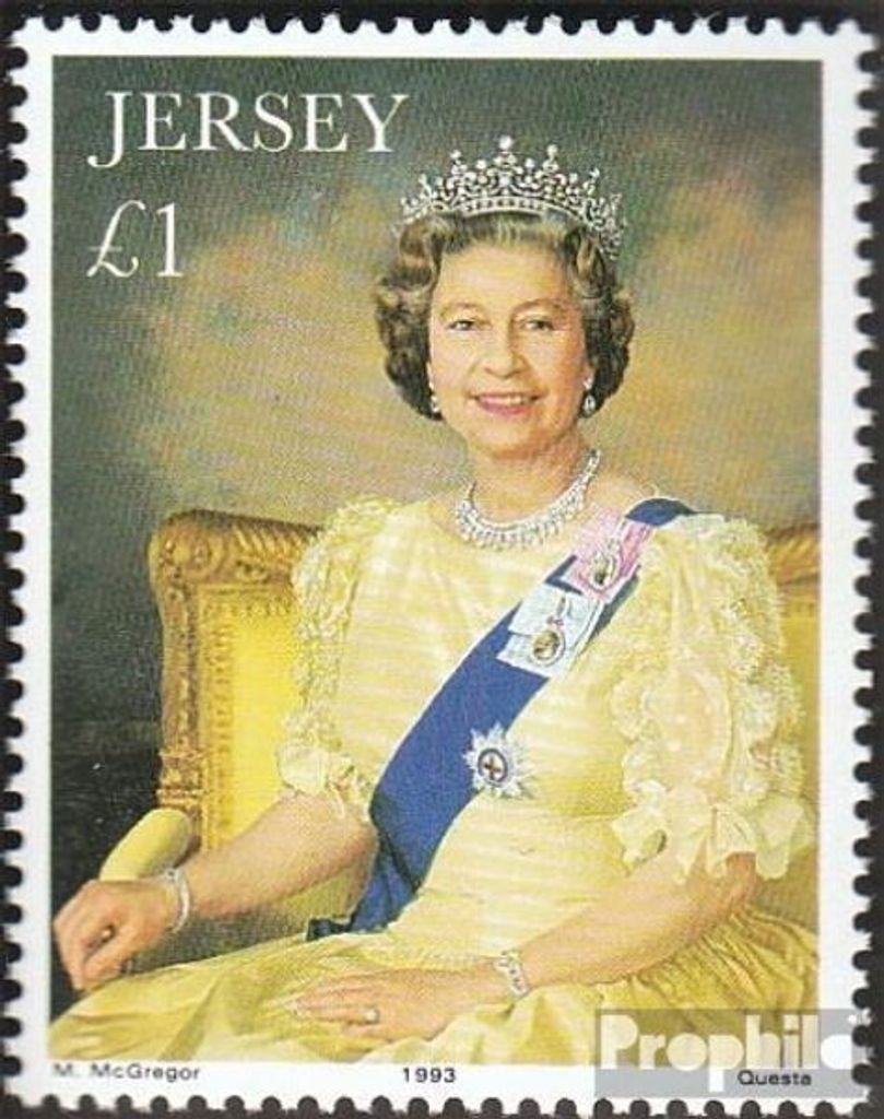 Briefmarken GB - Jersey 1993 Mi 623 (kompl.Ausg.) postfrisch Königin