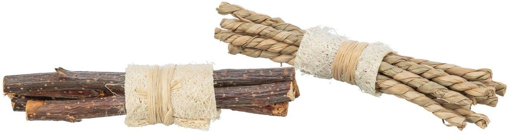 TRIXIE Set Luffa-Spielzeug, 10 x 3 cm Produktbild 