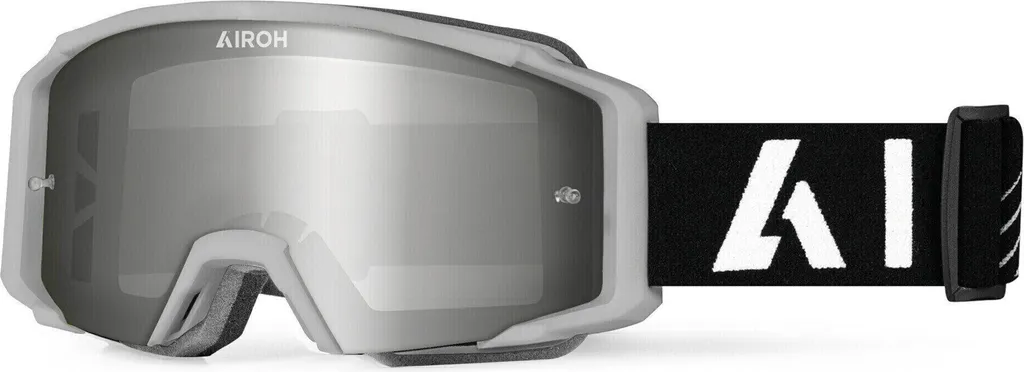 Lunettes de motocross Airoh Blast XR1 grises pour circuit et enduro