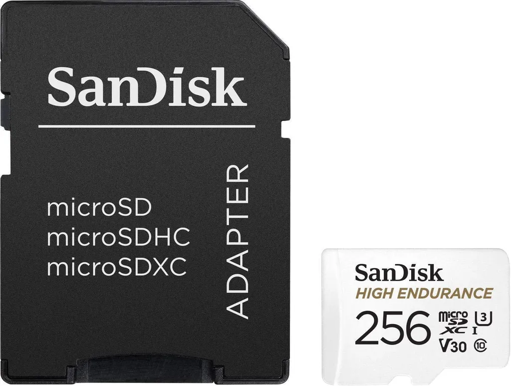 Carte MicroSD 256GB SanDisk High Endurance : Évitez les Pertes de Données