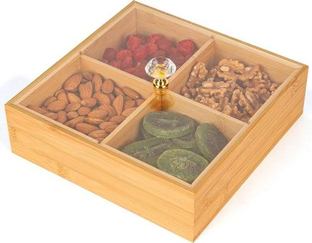 Organisateur multifonction pour infusions et loisirs créatifs carré 22 cm