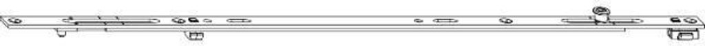 MACO MM Mittelverschluss fix 1 iS FFB/FFH 801-1280 mm silber (201751)