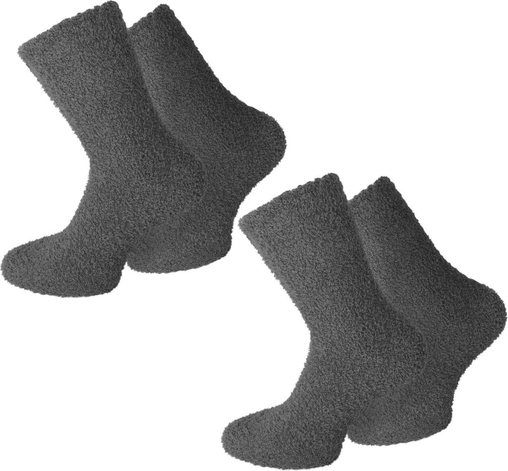 normani 2 Paar Kuschel-Socken für Damen und Herren Produktbild 