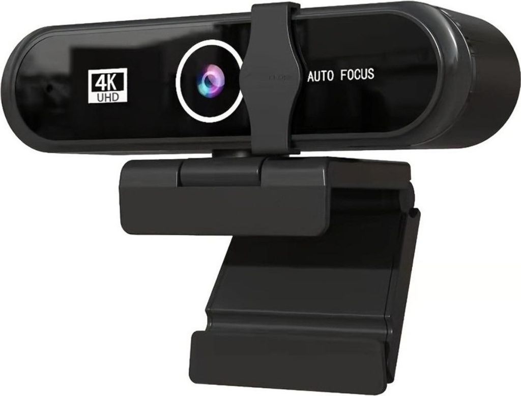 INF 4K Ultra HD Webcam mit Autofokus, Mikrofon & 32GTF Karte - 5-teilig