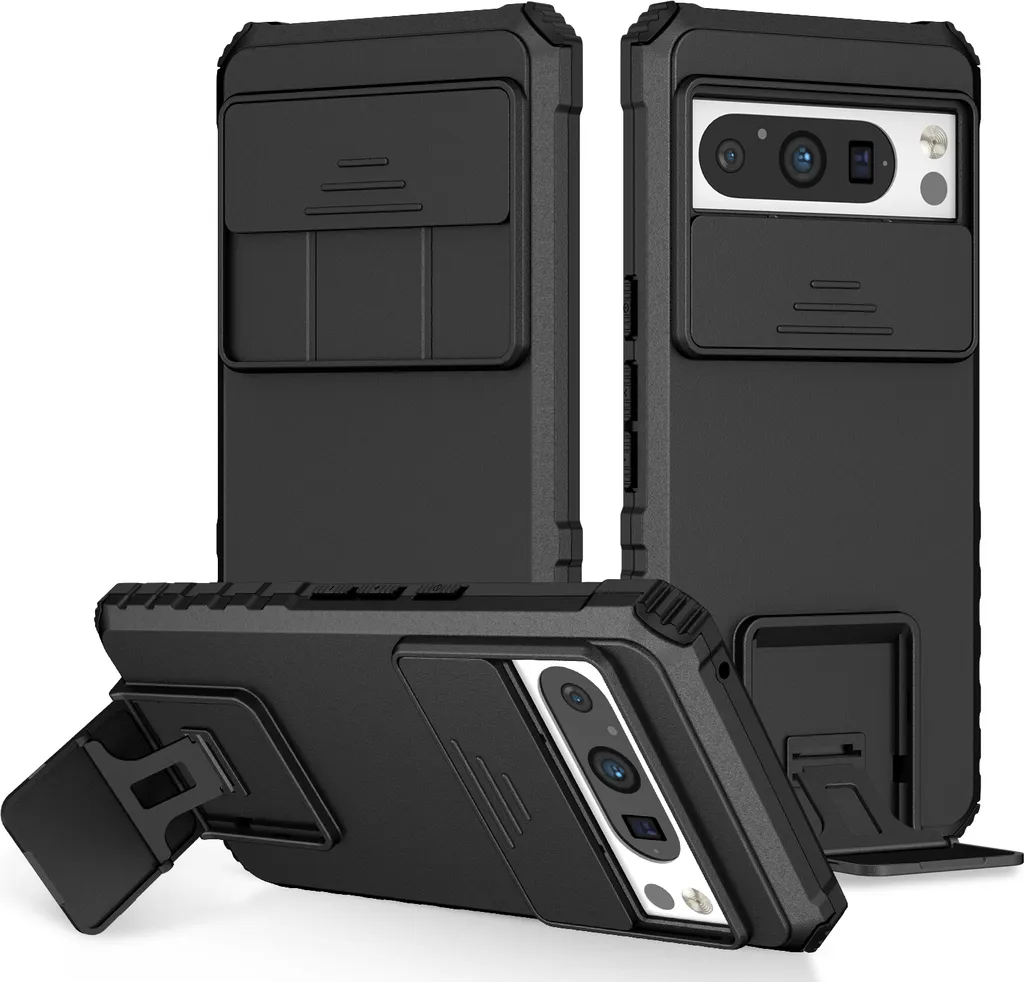 Custodia Carveit In Legno Di Noce Con Intarsio Per Google Pixel 8 Pro - Unico Gufo Sul Ramo - Opera D'Arte - 3