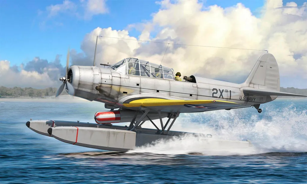 Maquette Avion TBD-1A Devastator 1:48 - Kit de Modélisme Historique