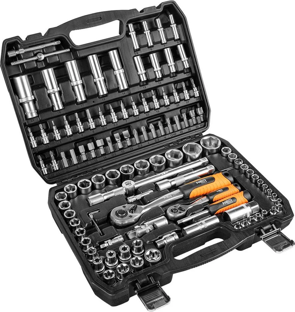 Offerta Set Chiavi a Bussola Neo Tools 108 pz - Acciaio CrV Professionale