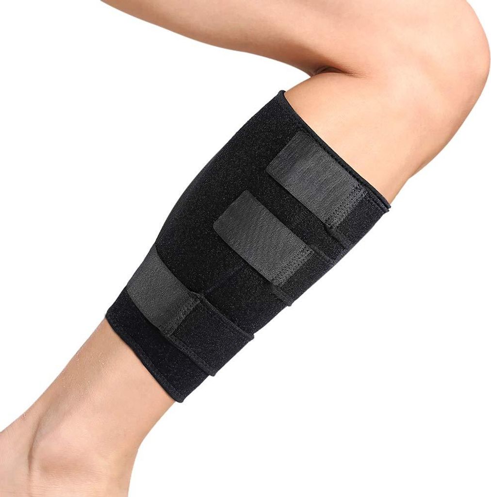 Verstellbare Wadenbandage für Herren und Damen - Kompressionsbandage bei Muskelfaserrissen und Wadenschmerzen