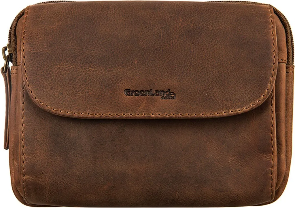 Sac Banane Cuir RFID Anti-Vol Monte Brown - Finition Artisanale Premium