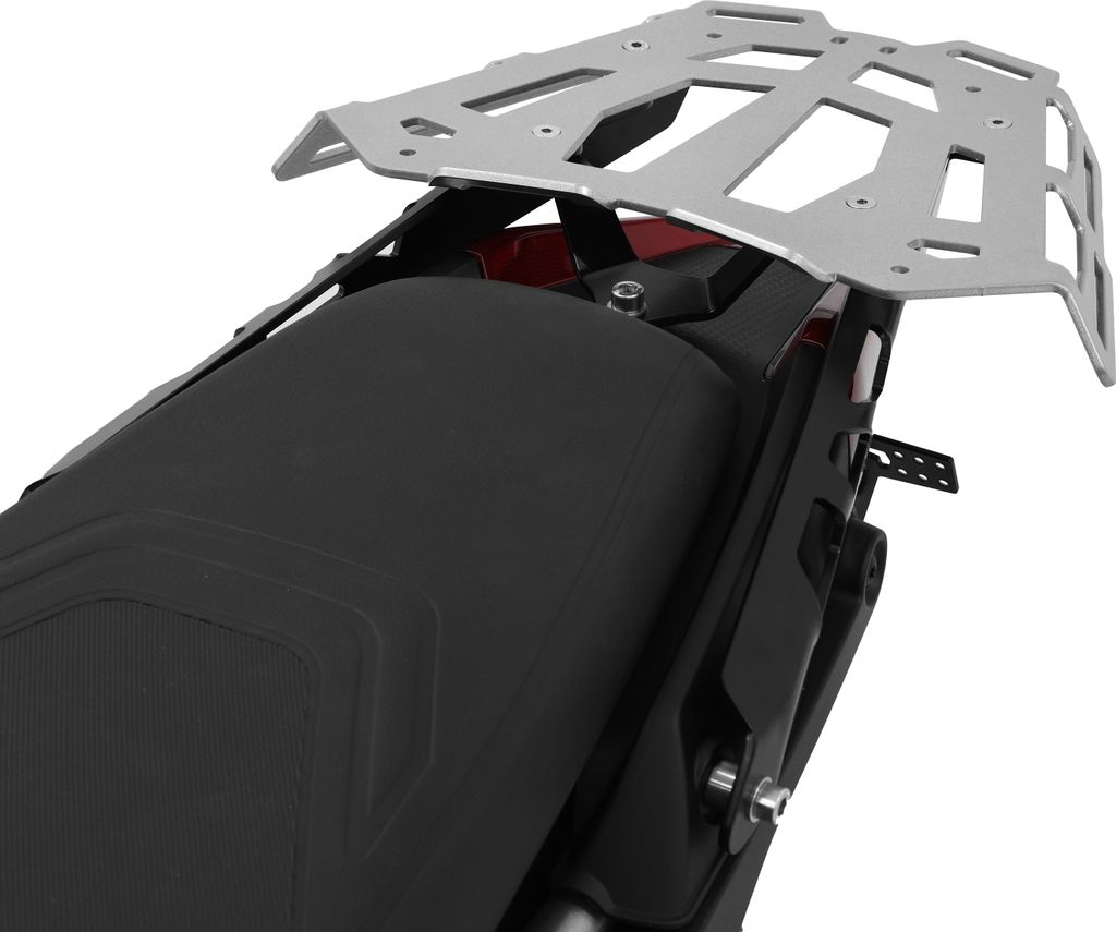 ZIEGER Gepäckbrücke kompatibel mit Aprilia Tuareg 660 silber