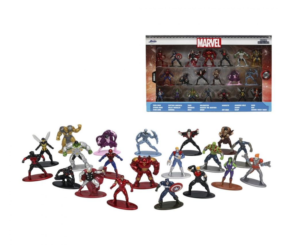 Jada Marvel Metall-Nanofiguren 20er-Pack, Version 6 Produktbild 1