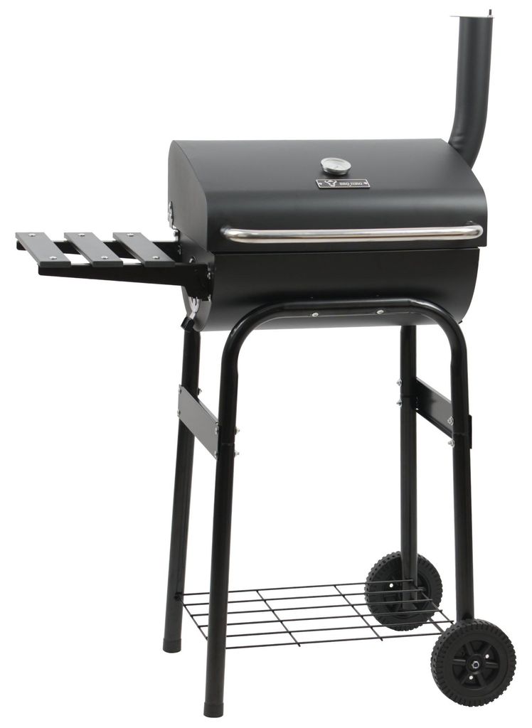 Gril BBQ-Toro na drevené uhlie s teplomerom a komínom, (Š) Obrázok produktu 