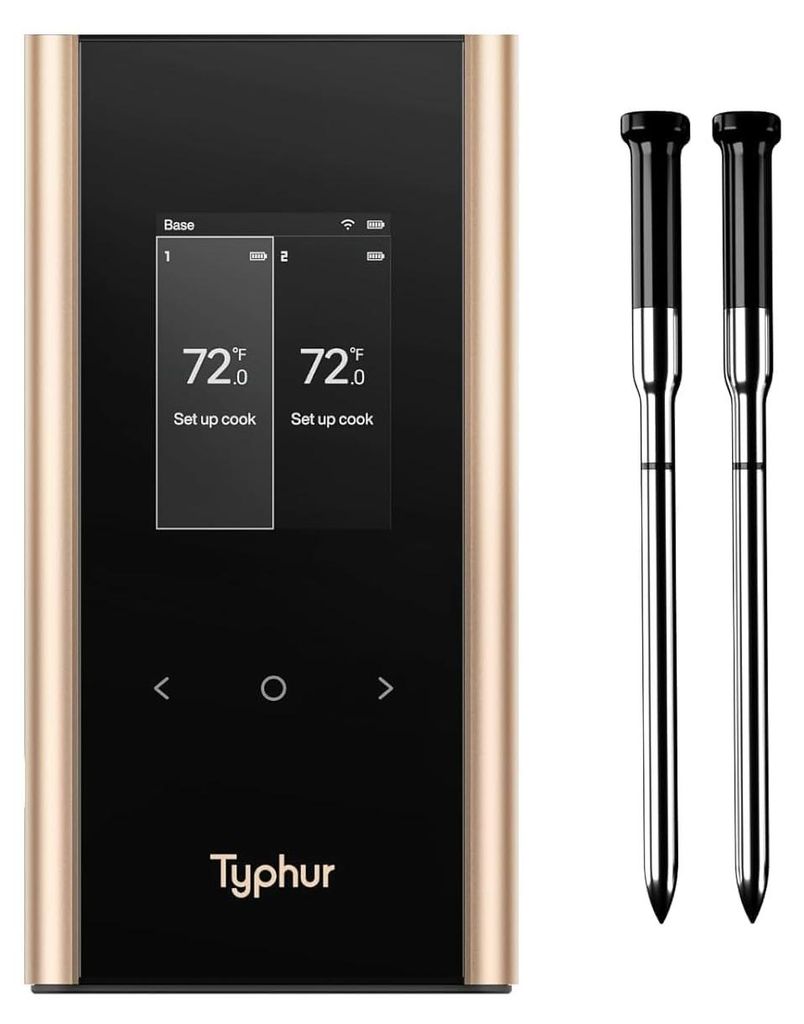 Typhur Sync Gold: Bezdrátový teploměr na maso se dvěma Obrázek produktu 