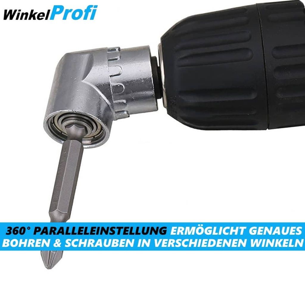 Renvoi Dangle Tournevis Porte-Adaptateur 105 Degrés Perceuses à