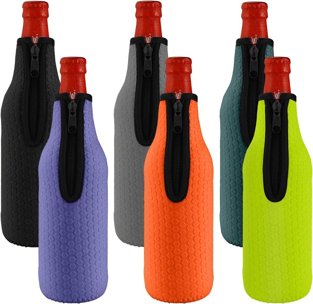 6 x 16 OZ Bier Flaschenkühler, Hüllen für Bier Flaschen Produktbild 