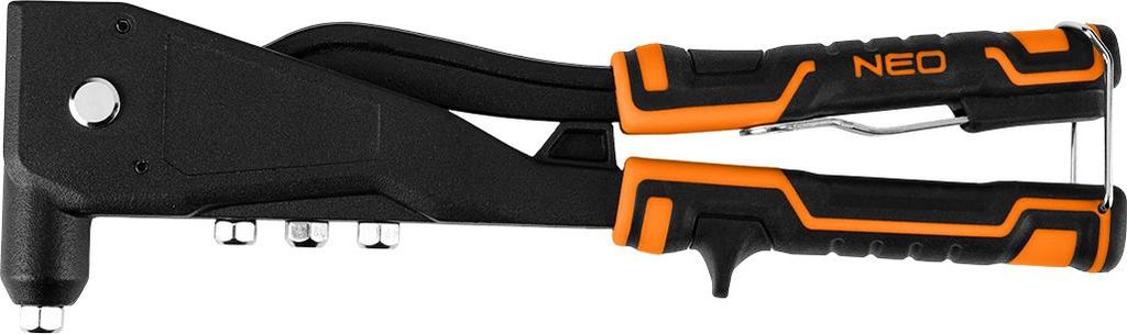 NEO TOOLS Nietenzange Blindnietzange Nietzange für Nieten: 2,4/3,2/4,0/4,8 mm - Popnietenzange, Nietzange Set, Blindnietenzange - Profi Nietpistole
