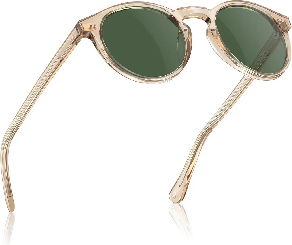 Lunettes de soleil polarisées UV400 CARFIA monture rétro incassable