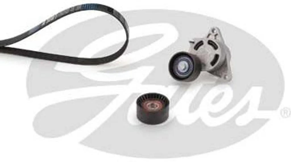 Kit Courroie GATES K017PK1770 Crantée Haute Résistance pour OE 7701474368