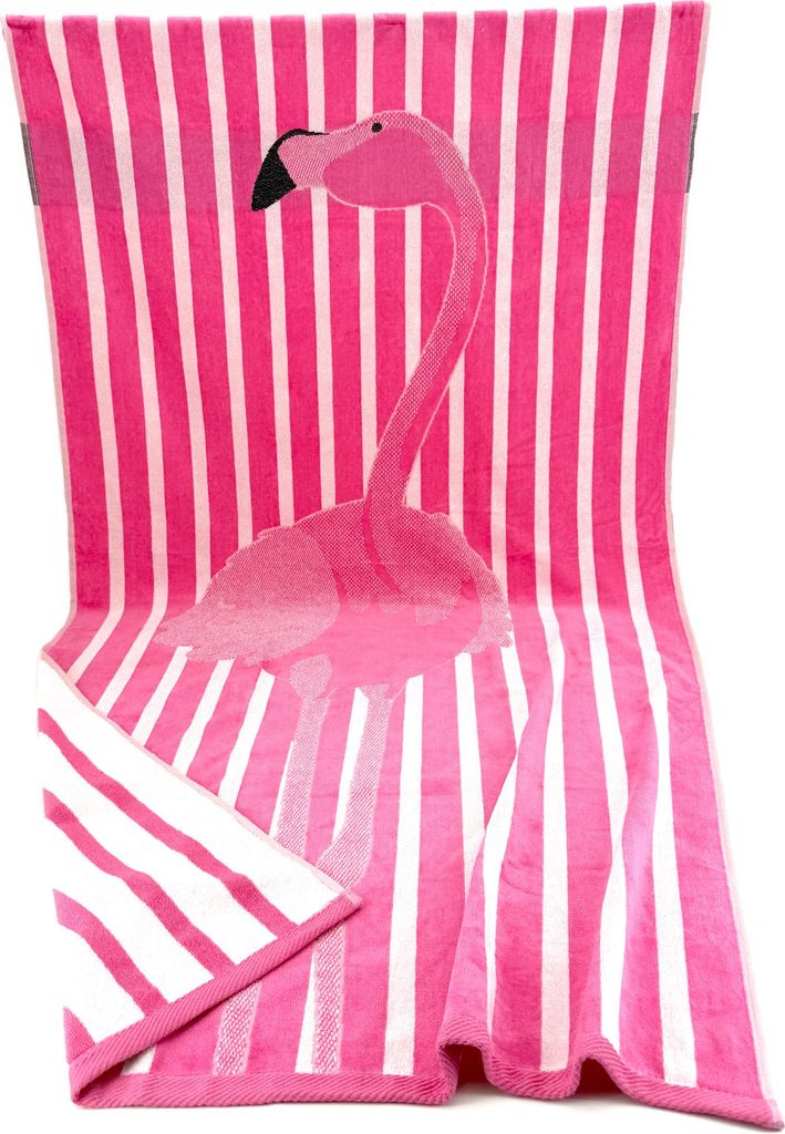 Heimtexland ® Strandtuch Soft Velours Badetuch Sommer Produktbild 