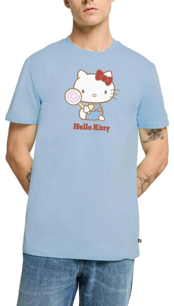 Spreadshirt Hello Kitty Mit Lollipop Männer Premium T-Shirt, 5XL, Hellblau