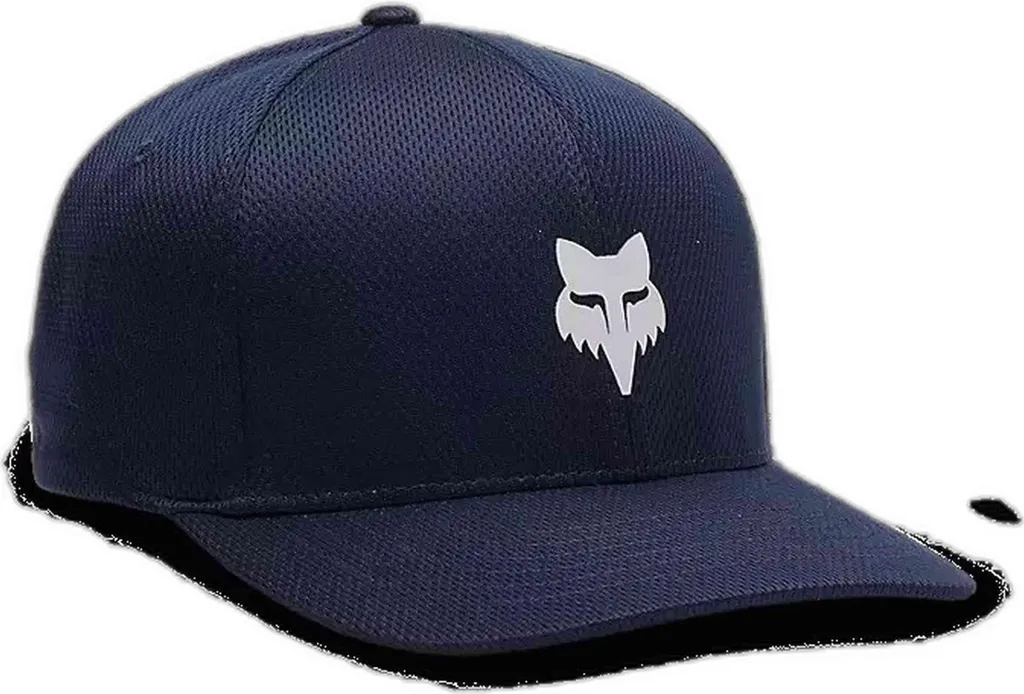Casquette Fox Bleue 31620-329 Taille S-M avec Logo Brodé et Tissu Robuste