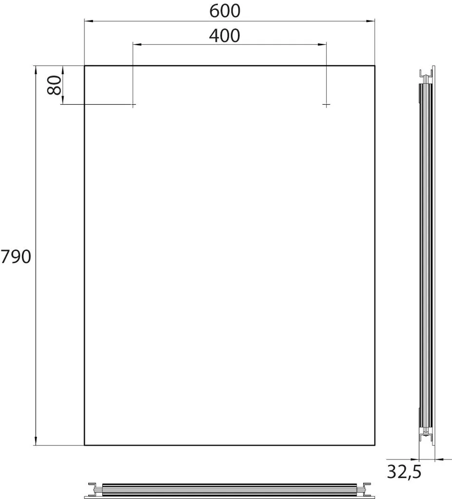 Miroir de Salle de Bain LED emco MI 140 avec Rétroéclairage Design - 3