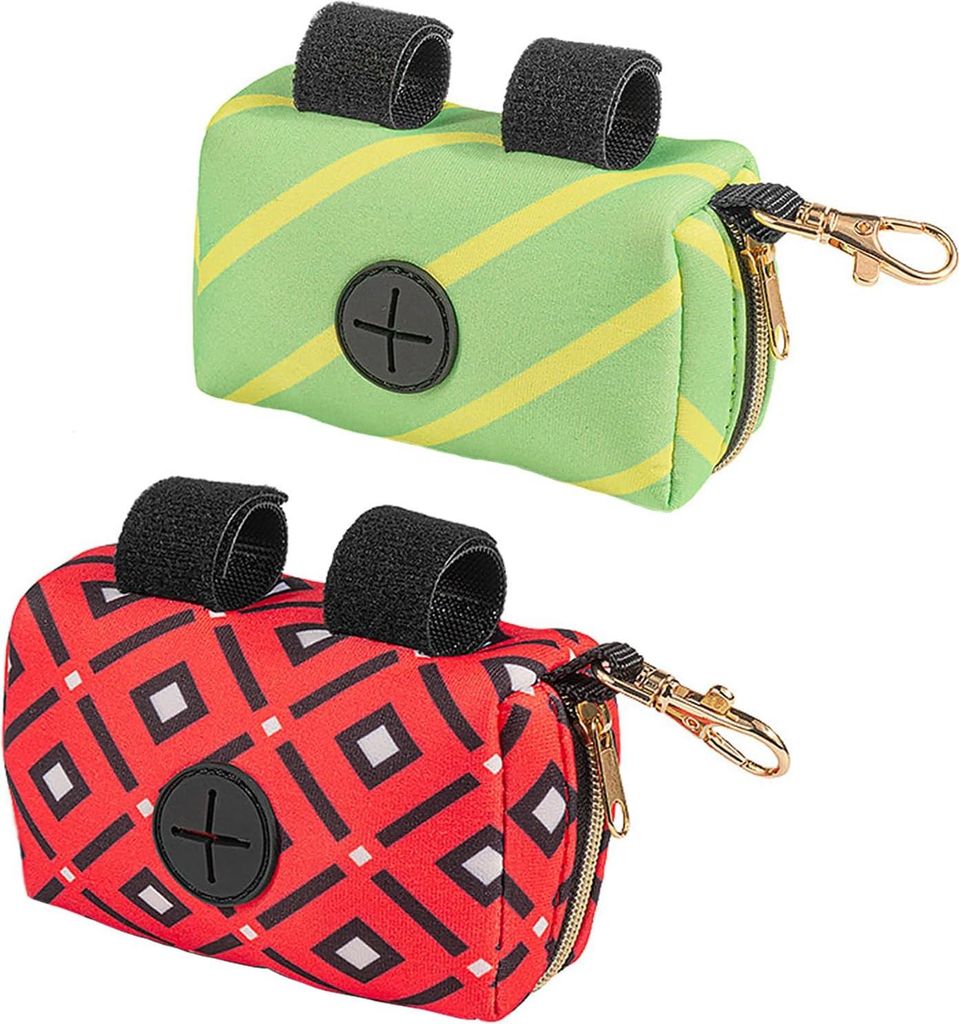 Stoffen Poopbag-Dispenser - Hundeabfallsackhalter - Tragbar